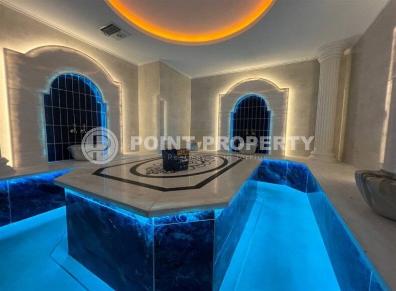 Оснащённая семейная квартира 90 м², центр Аланьи, краткосрочная аренда-id-10618-фото-10