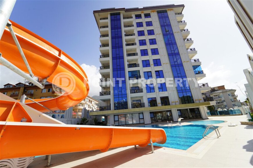 Оснащённая семейная квартира 90 м², центр Аланьи, краткосрочная аренда-id-10618-фото-11