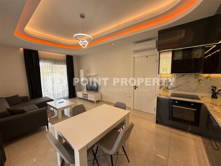 Оснащённая семейная квартира 90 м², центр Аланьи, краткосрочная аренда-id-10618-фото-14