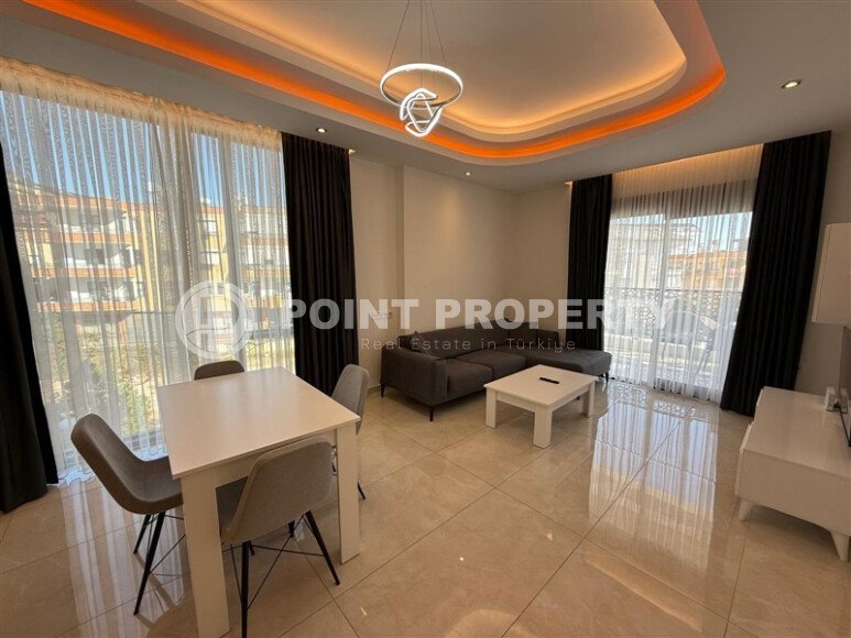 Оснащённая семейная квартира 90 м², центр Аланьи, краткосрочная аренда-id-10618-фото-15