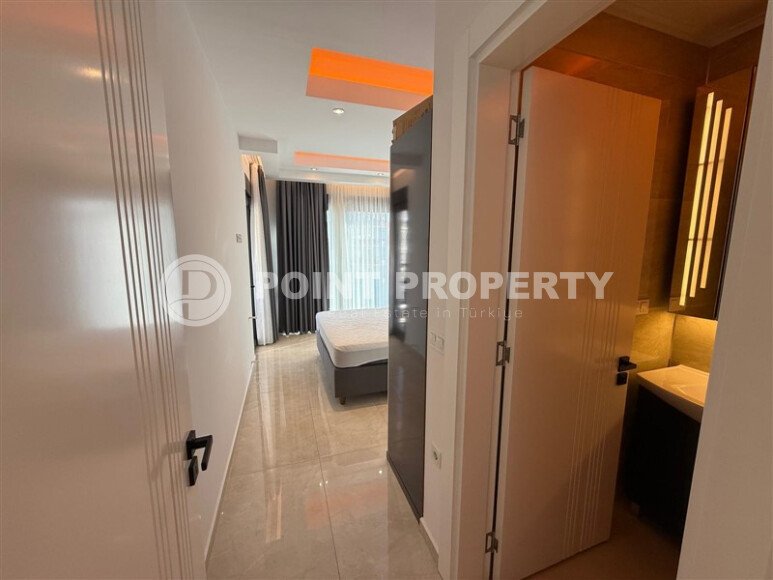 Оснащённая семейная квартира 90 м², центр Аланьи, краткосрочная аренда-id-10618-фото-18