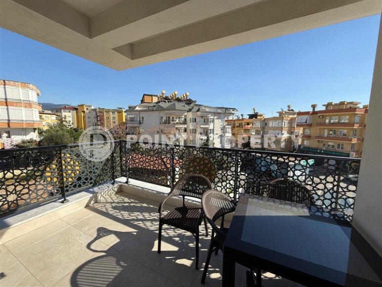 Оснащённая семейная квартира 90 м², центр Аланьи, краткосрочная аренда-id-10618-фото-25