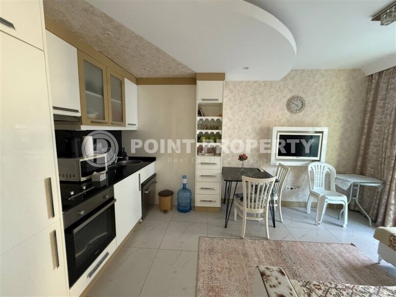 Уютная квартира 50 м², центр Аланьи, пляж Клеопатры, ВНЖ-id-10619-фото-2