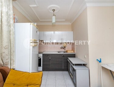 Уютная 1+1 — 62 м2 с двумя балконами, район Сарай, центр Аланьи-id-10623-фото-4