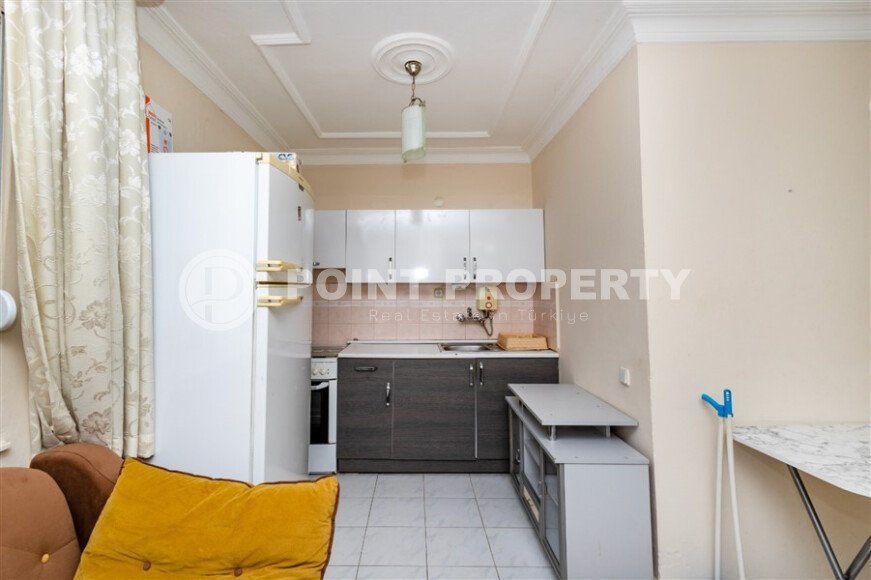 Уютная 1+1 — 62 м2 с двумя балконами, район Сарай, центр Аланьи-id-10623-фото-4