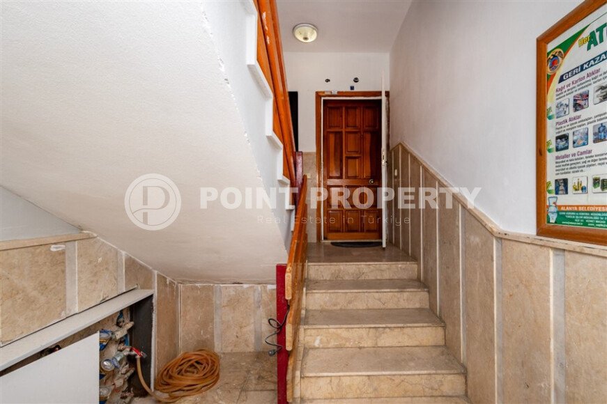 Уютная 1+1 — 62 м2 с двумя балконами, район Сарай, центр Аланьи-id-10623-фото-8