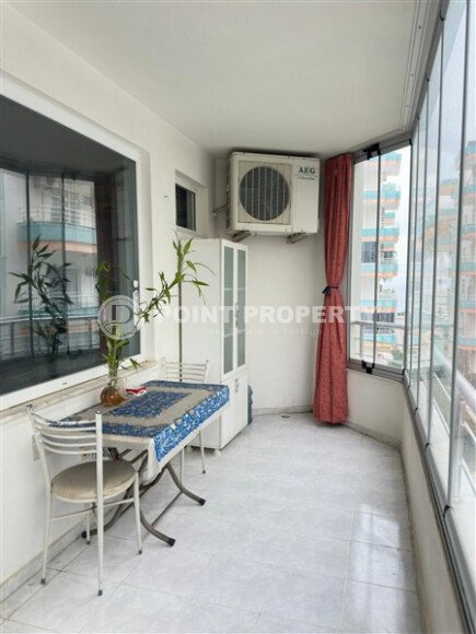 Уютная на первой береговой линии 95 м², район Махмутлар, частичный вид на море-id-10629-фото-16