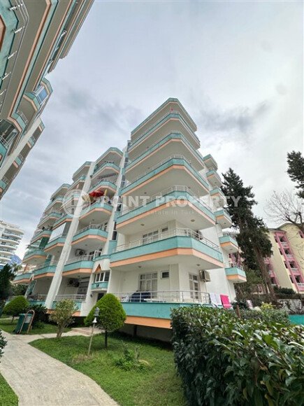 Уютная на первой береговой линии 95 м², район Махмутлар, частичный вид на море-id-10629-фото-17