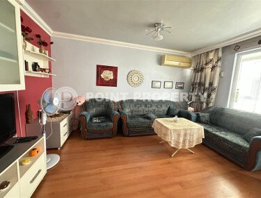 Уютная на первой береговой линии 95 м², район Махмутлар, частичный вид на море-id-10629-photo-2