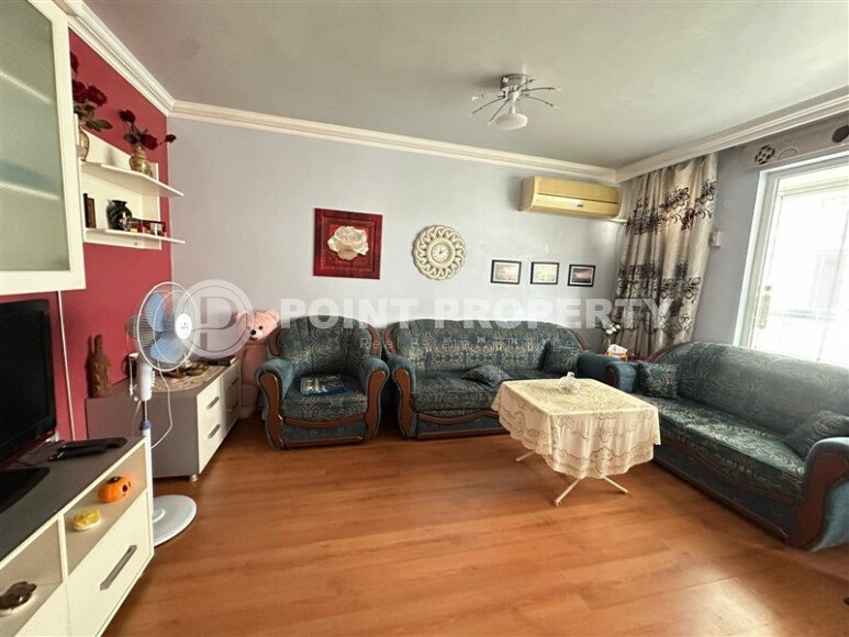 Уютная на первой береговой линии 95 м², район Махмутлар, частичный вид на море-id-10629-фото-20