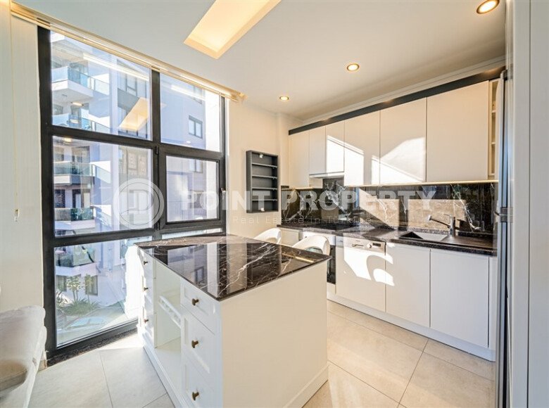 Sunny 60 m² apartment with good rental potential, Alanya city center-id-10637-photo-2