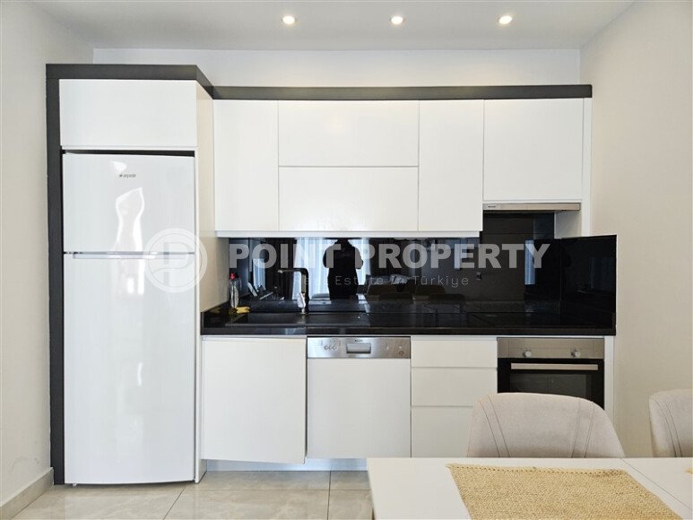 Bright apartment 60 m², Mahmutlar district, direct sea view-id-10640-photo-7