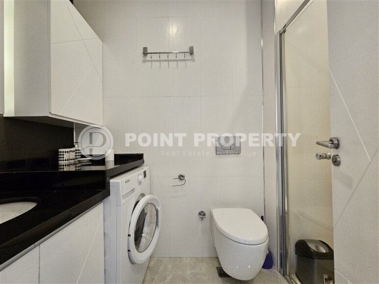 Bright apartment 60 m², Mahmutlar district, direct sea view-id-10640-photo-10