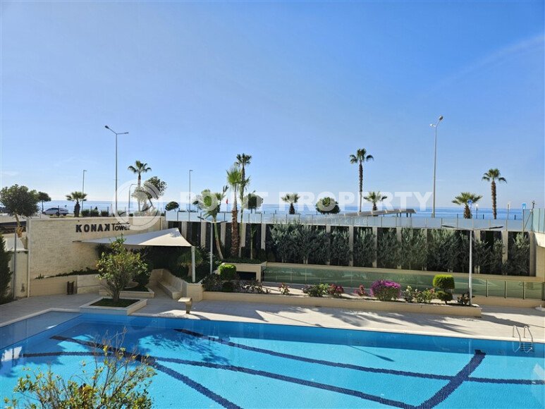 Bright apartment 60 m², Mahmutlar district, direct sea view-id-10640-photo-12