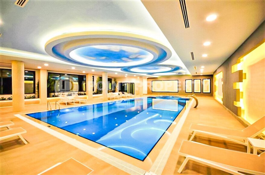 Bright apartment 60 m², Mahmutlar district, direct sea view-id-10640-photo-20