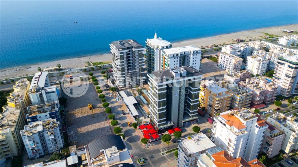 Spacious 63 m² apartment on the first line with sea views and its own underground passage to the beach, Mahmutlar district-id-10641-photo-6