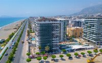 Spacious 63 m² apartment on the first line with sea views and its own underground passage to the beach, Mahmutlar district-id-10641-photo-7