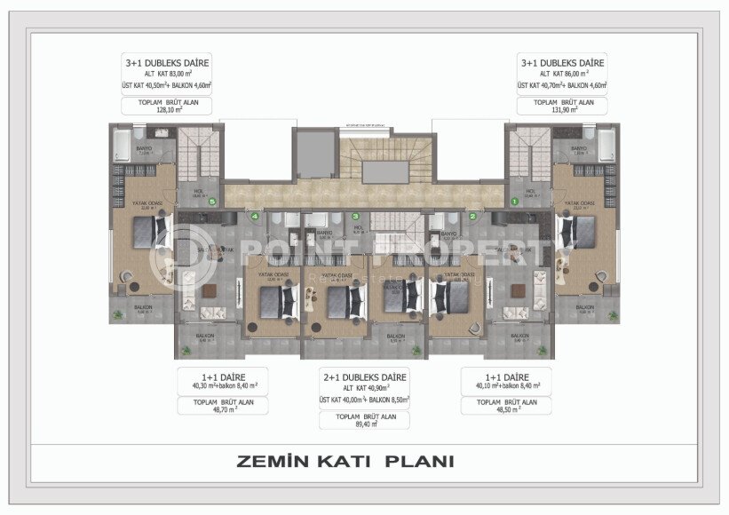 Инвестиционный проект из 10 квартир, район Бекташ-id-10643-фото-5