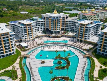 Premium 85 m² apartment in the Türkler area in a complex with a private beach-id-10652-photo-1