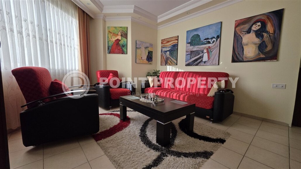 Cozy 2+1 apartment in the Oba area, 300 m from the sea, suitable for a residence permit-id-10661-photo-1