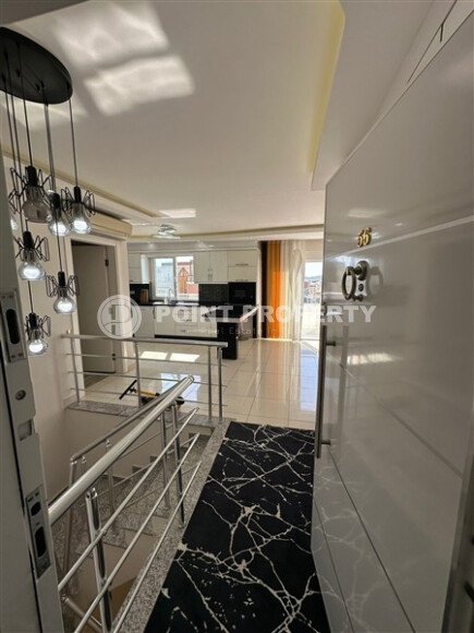 Просторный дуплекс 220 м² район Махмутлар с видом на море-id-10678-фото-7