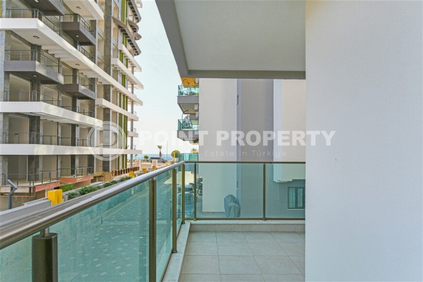 Современная квартира 85 м² район Махмутлар первая линия, вид на море-id-10685-фото-9