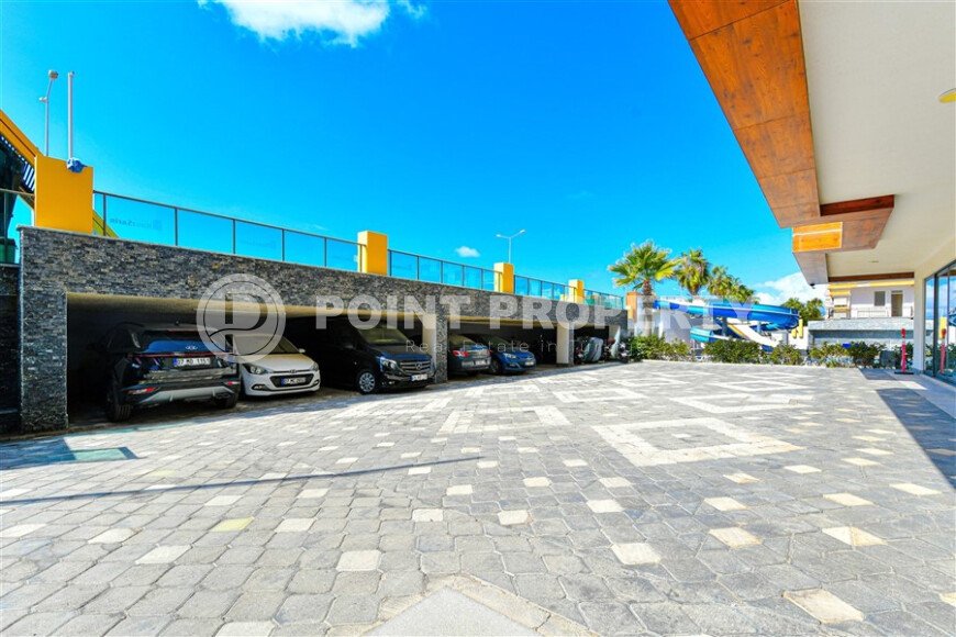 Современная квартира 85 м² район Махмутлар первая линия, вид на море-id-10685-фото-10