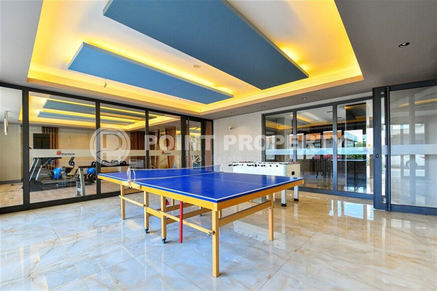 Современная квартира 85 м² район Махмутлар первая линия, вид на море-id-10685-фото-15