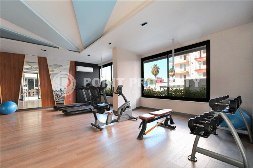 Современная квартира 85 м² район Махмутлар первая линия, вид на море-id-10685-фото-17