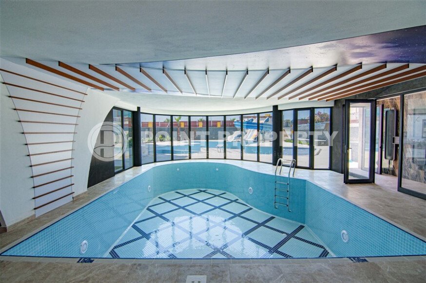 Современная квартира 85 м² район Махмутлар первая линия, вид на море-id-10685-фото-20