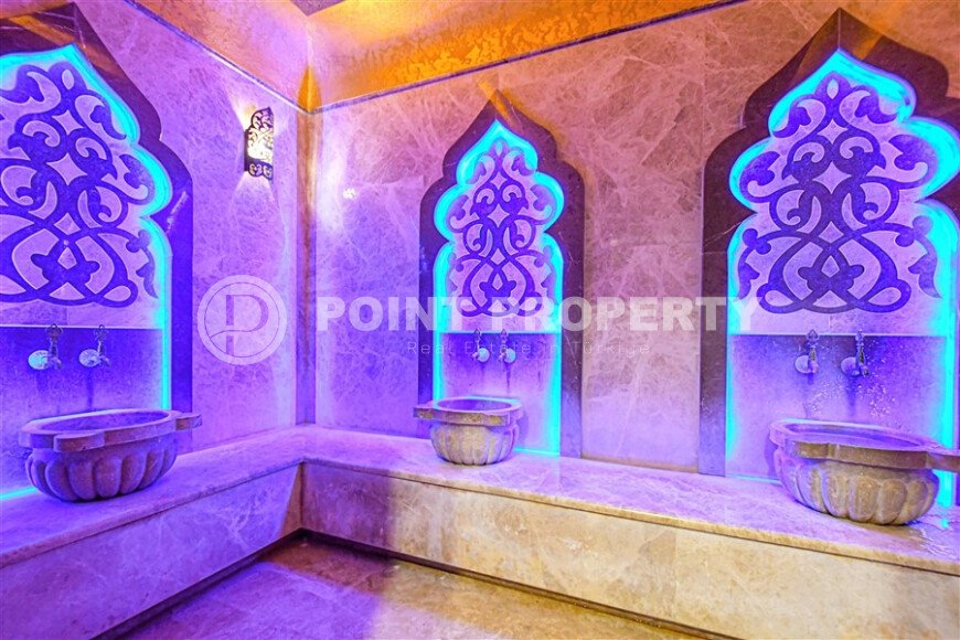 Современная квартира 85 м² район Махмутлар первая линия, вид на море-id-10685-фото-21