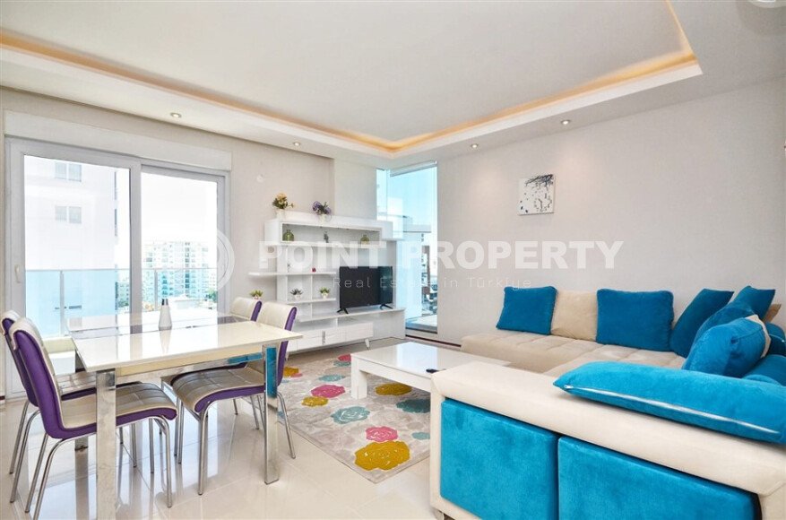 Bright apartment 2+1, 100 m² Mahmutlar area with sea views-id-10694-photo-1