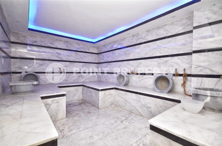 Bright apartment 2+1, 100 m² Mahmutlar area with sea views-id-10694-photo-14