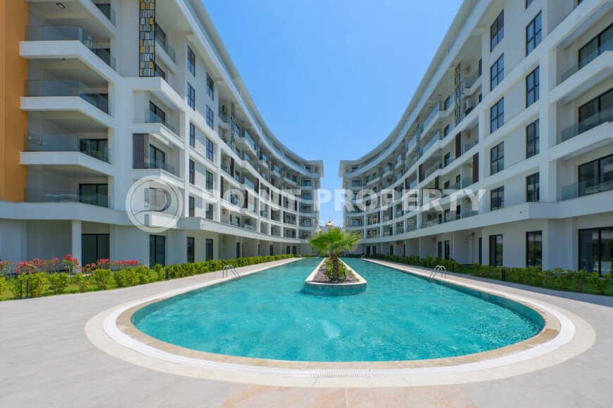 Престижные просторные апартаменты 2+1 – 136 м² в комплексе с отельной инфраструктурой, краткосрочная аренда, Тюрклер-id-10702-фото-1