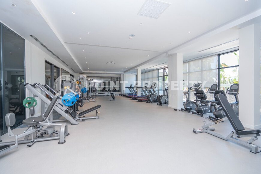 Престижные просторные апартаменты 2+1 – 136 м² в комплексе с отельной инфраструктурой, краткосрочная аренда, Тюрклер-id-10702-фото-14