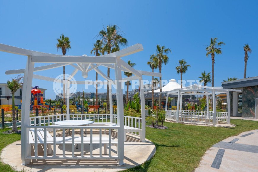 Престижные просторные апартаменты 2+1 – 136 м² в комплексе с отельной инфраструктурой, краткосрочная аренда, Тюрклер-id-10702-фото-19