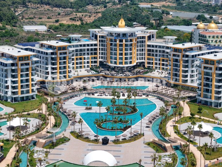 Элитные апартаменты 1+1 – 58 м² в комплексе с отелем и возможностью краткосрочной аренды, Тюрклер-id-10703-фото-1