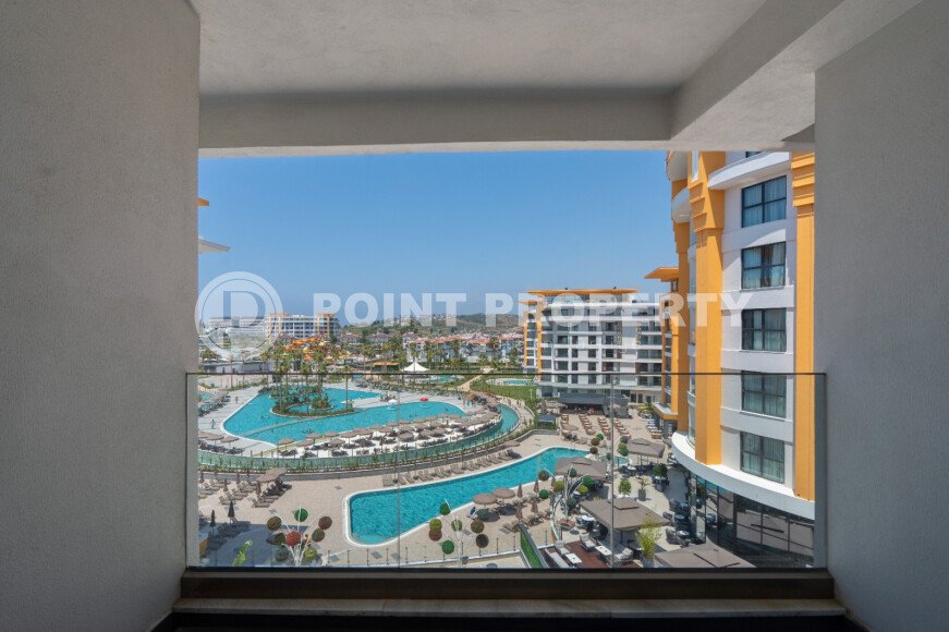 Элитные апартаменты 1+1 – 58 м² в комплексе с отелем и возможностью краткосрочной аренды, Тюрклер-id-10703-фото-7