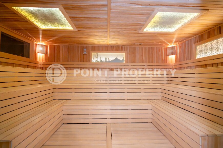 Элитные апартаменты 1+1 – 58 м² в комплексе с отелем и возможностью краткосрочной аренды, Тюрклер-id-10703-фото-16