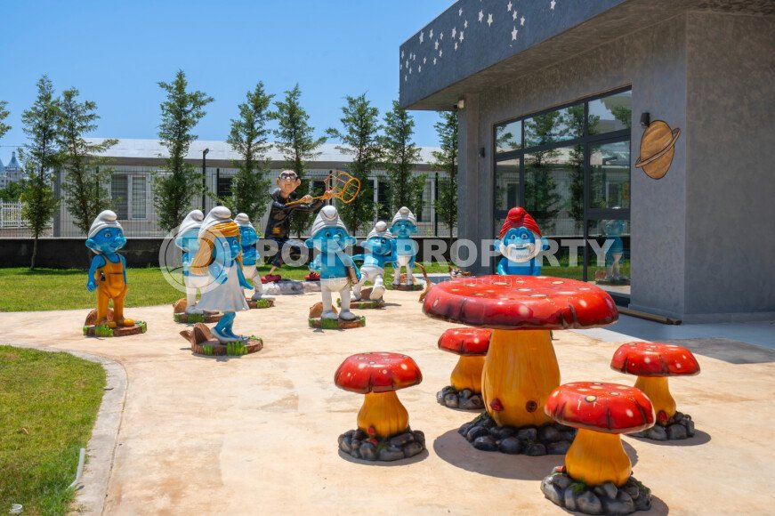 Элитные апартаменты 1+1 – 58 м² в комплексе с отелем и возможностью краткосрочной аренды, Тюрклер-id-10703-фото-18