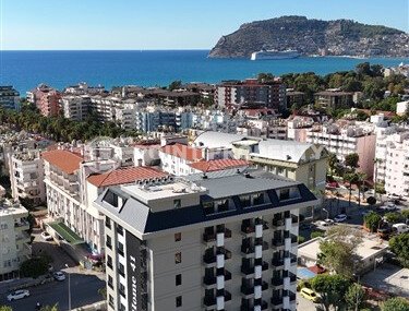 Функциональная квартира 1+1 – 56 м² в престижном комплексе с краткосрочной арендой, центр Аланьи-id-10707-фото-1