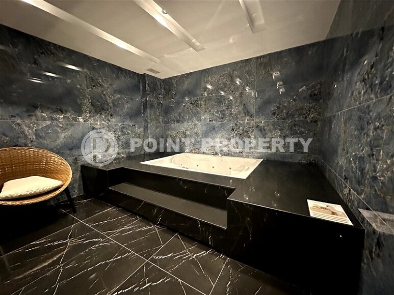 Функциональная квартира 1+1 – 56 м² в престижном комплексе с краткосрочной арендой, центр Аланьи-id-10707-фото-13