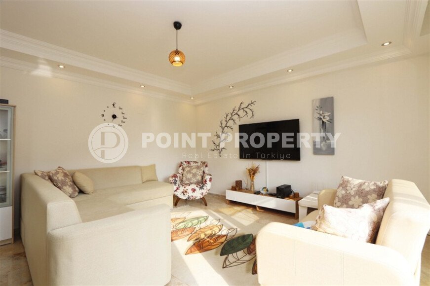 Уютная квартира 100 м² район Авсаллар в ухоженном комплексе-id-10711-фото-2