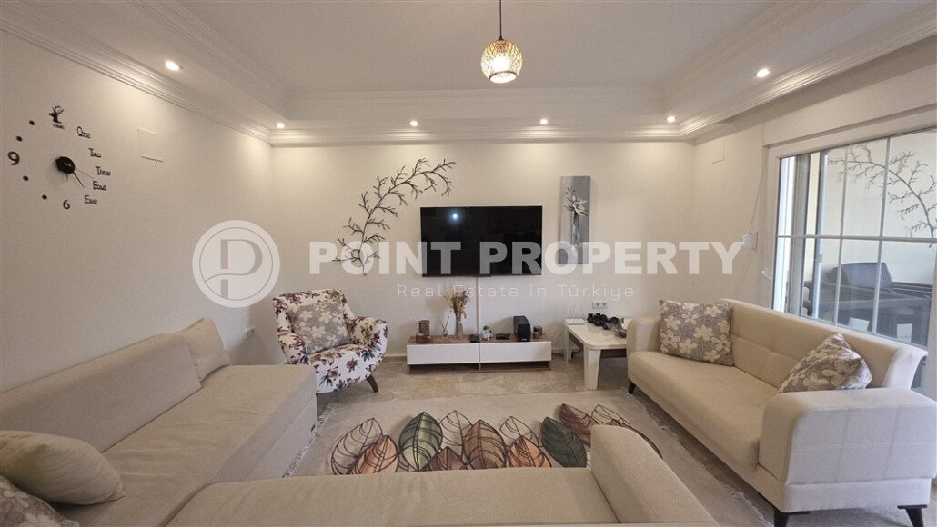 Уютная квартира 100 м² район Авсаллар в ухоженном комплексе-id-10711-фото-3