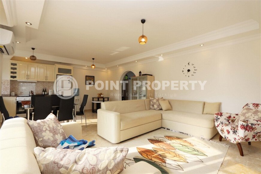 Уютная квартира 100 м² район Авсаллар в ухоженном комплексе-id-10711-фото-5