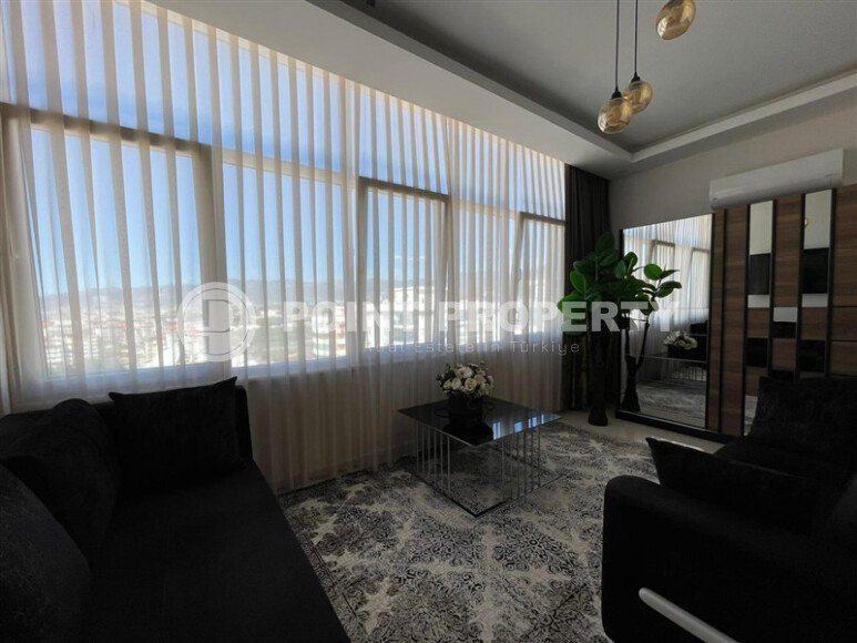Панорамный дуплекс, 60 м², район Махмутлар, вид на море-id-10713-фото-5