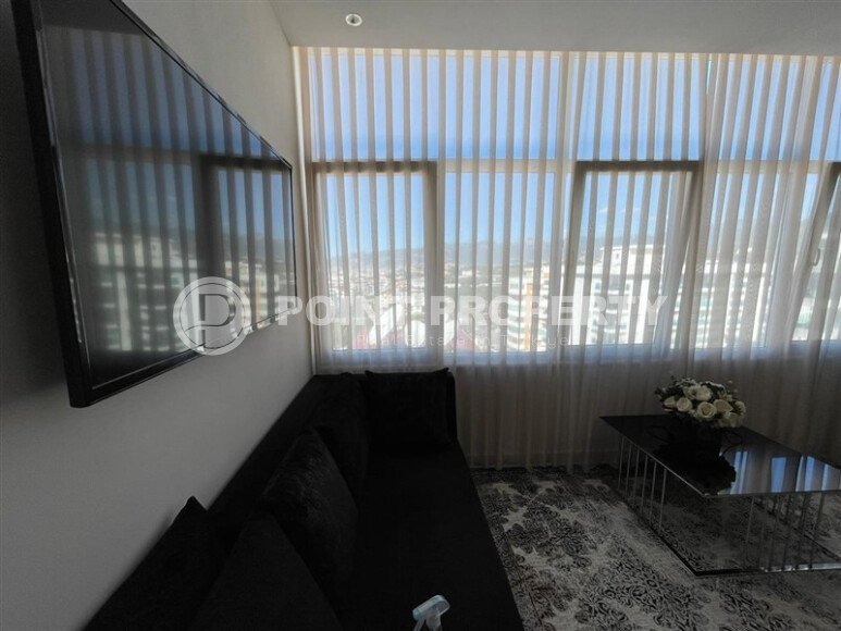 Панорамный дуплекс, 60 м², район Махмутлар, вид на море-id-10713-фото-6