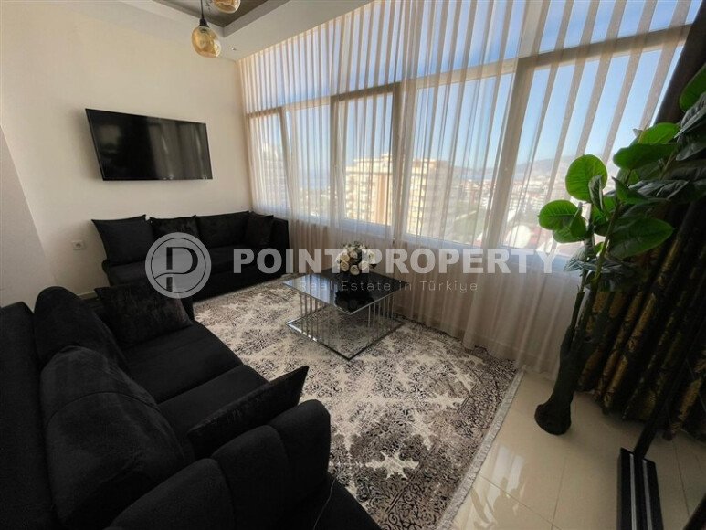 Панорамный дуплекс, 60 м², район Махмутлар, вид на море-id-10713-фото-7