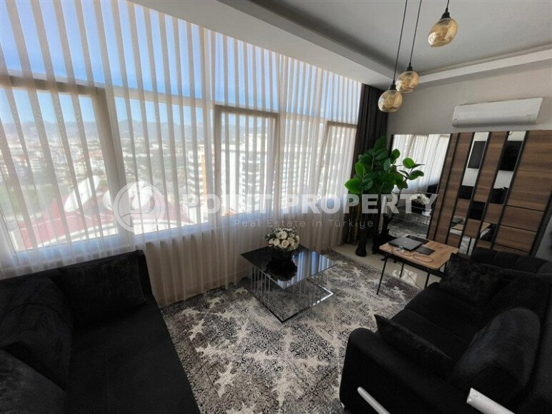 Панорамный дуплекс, 60 м², район Махмутлар, вид на море-id-10713-фото-8