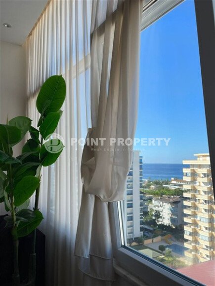 Панорамный дуплекс, 60 м², район Махмутлар, вид на море-id-10713-фото-9